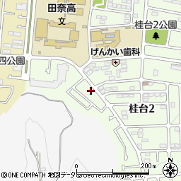 神奈川県横浜市青葉区桂台2丁目40-104周辺の地図