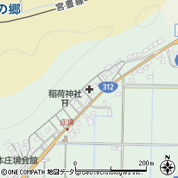 兵庫県豊岡市庄境443周辺の地図