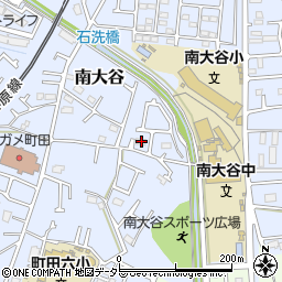 東京都町田市南大谷1125周辺の地図