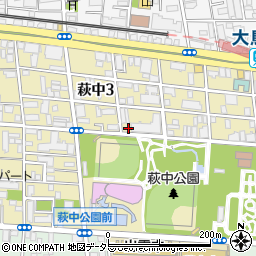 田川工芸株式会社　東京営業所周辺の地図