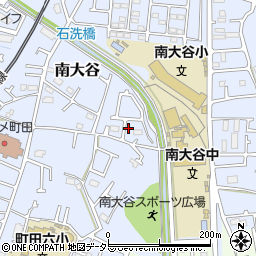 東京都町田市南大谷1115周辺の地図