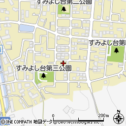 神奈川県横浜市青葉区すみよし台9-43周辺の地図