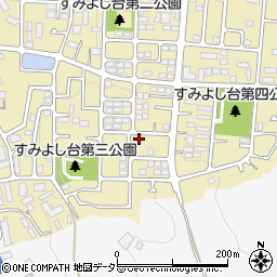 神奈川県横浜市青葉区すみよし台9-19周辺の地図