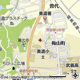 岐阜県美濃市1624周辺の地図