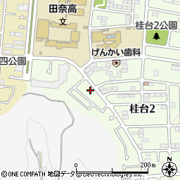 神奈川県横浜市青葉区桂台2丁目40-106周辺の地図
