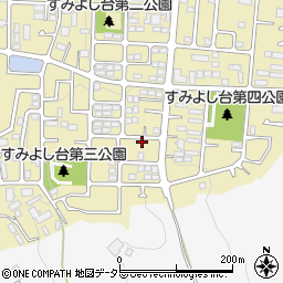 神奈川県横浜市青葉区すみよし台9-15周辺の地図