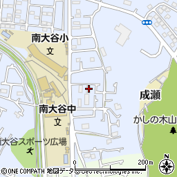 東京都町田市南大谷968周辺の地図