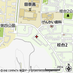 神奈川県横浜市青葉区桂台2丁目40-113周辺の地図