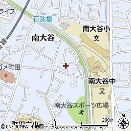東京都町田市南大谷1124周辺の地図