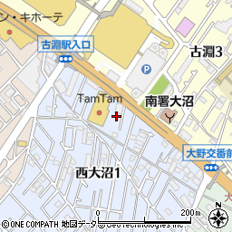 株式会社深沢商会周辺の地図
