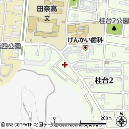 神奈川県横浜市青葉区桂台2丁目40-107周辺の地図
