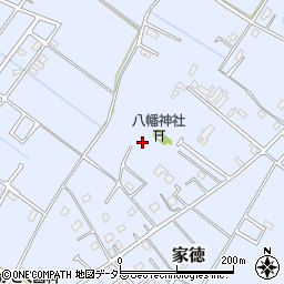 〒283-0062 千葉県東金市家徳の地図