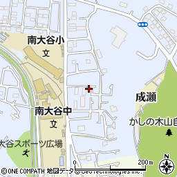 東京都町田市南大谷969-1周辺の地図