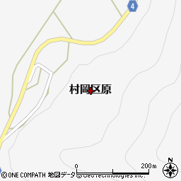 兵庫県美方郡香美町村岡区原周辺の地図