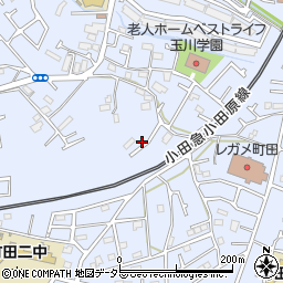 東京都町田市南大谷1335周辺の地図
