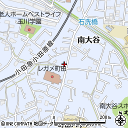 東京都町田市南大谷1139周辺の地図