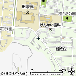 神奈川県横浜市青葉区桂台2丁目40-110周辺の地図