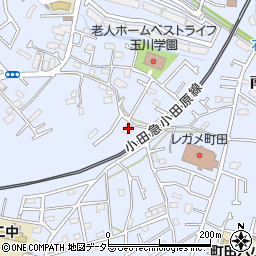 東京都町田市南大谷1334周辺の地図