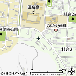 神奈川県横浜市青葉区桂台2丁目40-142周辺の地図