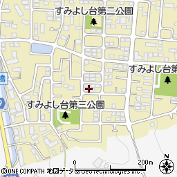 神奈川県横浜市青葉区すみよし台周辺の地図