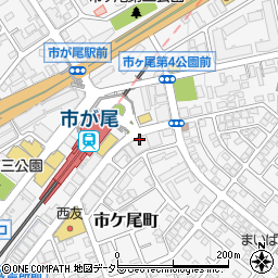 風香園 市ヶ尾店周辺の地図