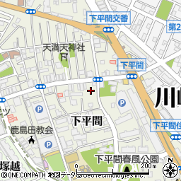 鹿島田ベーカリー周辺の地図