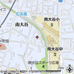 東京都町田市南大谷1117-25周辺の地図