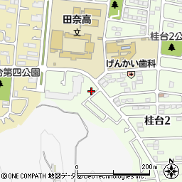 神奈川県横浜市青葉区桂台2丁目40-143周辺の地図