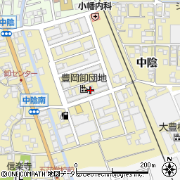 株式会社樫野豊岡事業所周辺の地図