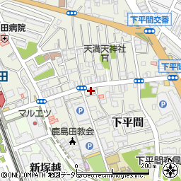 いづみや　鹿島田店周辺の地図