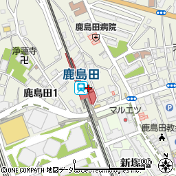 なごみ鹿島田店周辺の地図