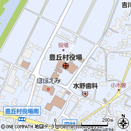 豊丘村役場周辺の地図