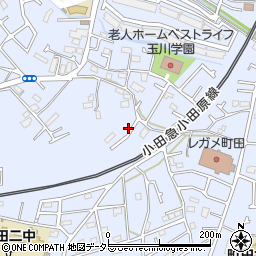 東京都町田市南大谷1335-14周辺の地図