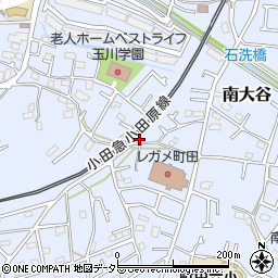 東京都町田市南大谷358周辺の地図