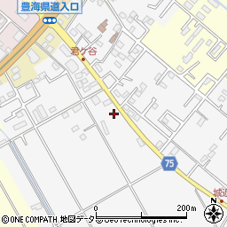 東金豊海線周辺の地図