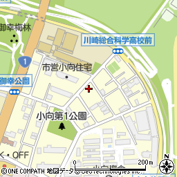 神奈川県川崎市幸区小向仲野町11-3周辺の地図