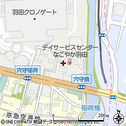 東京都大田区羽田旭町14周辺の地図