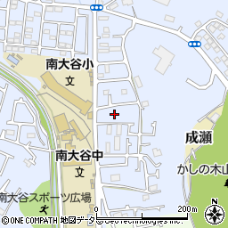東京都町田市南大谷979-8周辺の地図