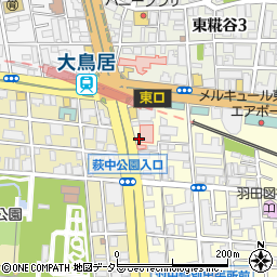 東京都大田区羽田1丁目5周辺の地図