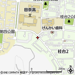 神奈川県横浜市青葉区桂台2丁目40-145周辺の地図
