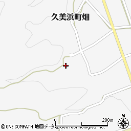 京都府京丹後市久美浜町畑458周辺の地図