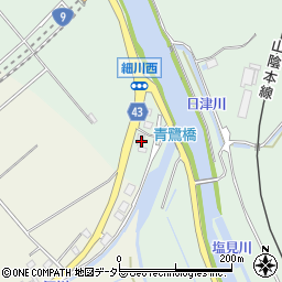 鳥取県鳥取市福部町細川722周辺の地図