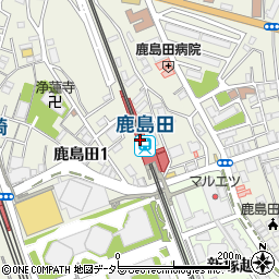 マツモトキヨシ鹿島田駅ビル店周辺の地図