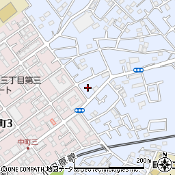 東京都町田市南大谷1409-8周辺の地図