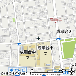 東京都町田市成瀬台2丁目7周辺の地図