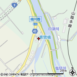 鳥取県鳥取市福部町細川724周辺の地図
