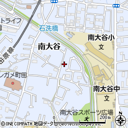 東京都町田市南大谷1127周辺の地図