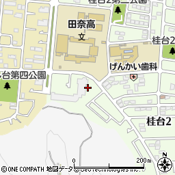 神奈川県横浜市青葉区桂台2丁目40-24周辺の地図