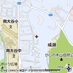 東京都町田市南大谷922周辺の地図