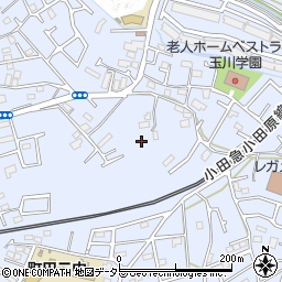 東京都町田市南大谷周辺の地図